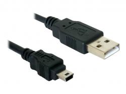 Delock Kabel USB 2.0 > USB-B mini 5pin Stecker/Stecker