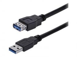 1M BLACK USB 3 EXTENSION CABLE