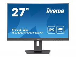 68,6cm/27`` (1920x1080) Iiyama PROLITE XUB2792HSN-B5 4ms HDMI DP USB-C IPS Pivot Speaker FullHD Black