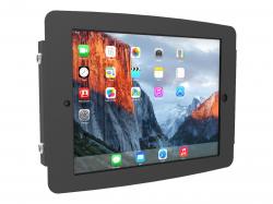 Compulocks Space iPad 12.9" Security Lock Enclosure and Tablet Holder - Gehäuse - Diebstahlschutz - für Tablett - verriegelbar - Aluminium - Schwarz - Wandmontage - für Apple 12.9-inch iPad Pro (1. Generation, 2. Generation)