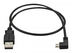 0.5M ANGLED MICRO USB CABLE