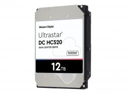 ?WD Ultrastar HC520 12TB (7200rpm) 256MB SATA 6Gb/s