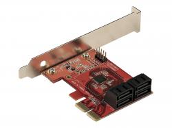 4-PORT SATA PCIE CARD - 6GBPS