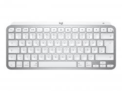 Logitech MX Keys Mini for Mac - Tastatur - hinterleuchtet - Bluetooth - AZERTY - Französisch - Pale Gray