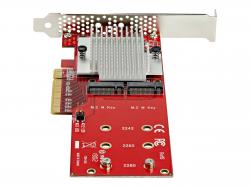 X8 DUAL M.2 PCIE SSD ADAPTER