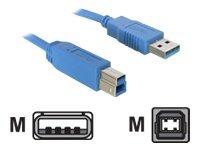 Delock Kabel USB 3.0 Typ-A Stecker > USB 3.0 Typ-B Stecker 2,0 m blau