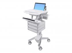 STYLEVIEW LAPTOP CART 3 DRAWERS