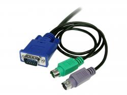 6 FT 3-IN-1 PS/2 KVM CABLE